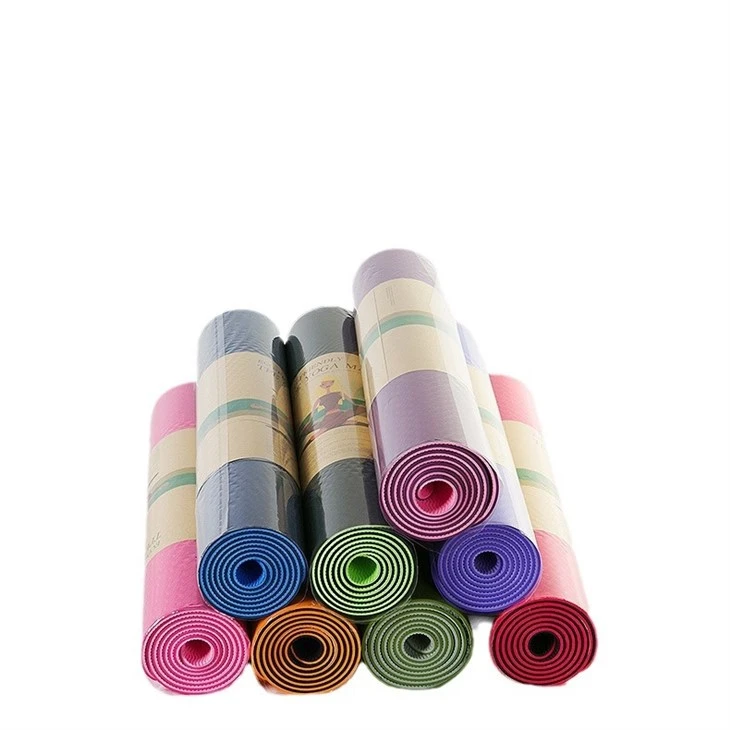 SingleColor TPE Composite Yoga Mat suppliers