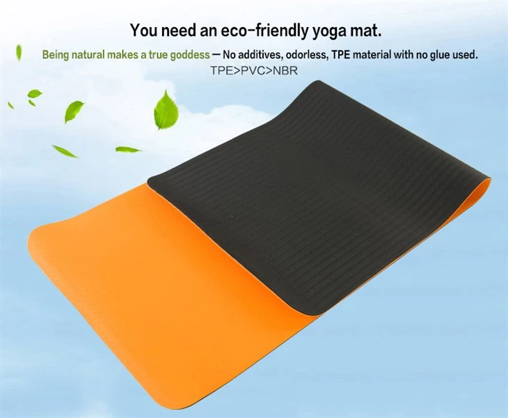 SingleColor TPE Composite Yoga Mat best