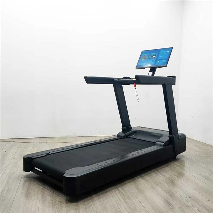 Rotatable screen treadmill